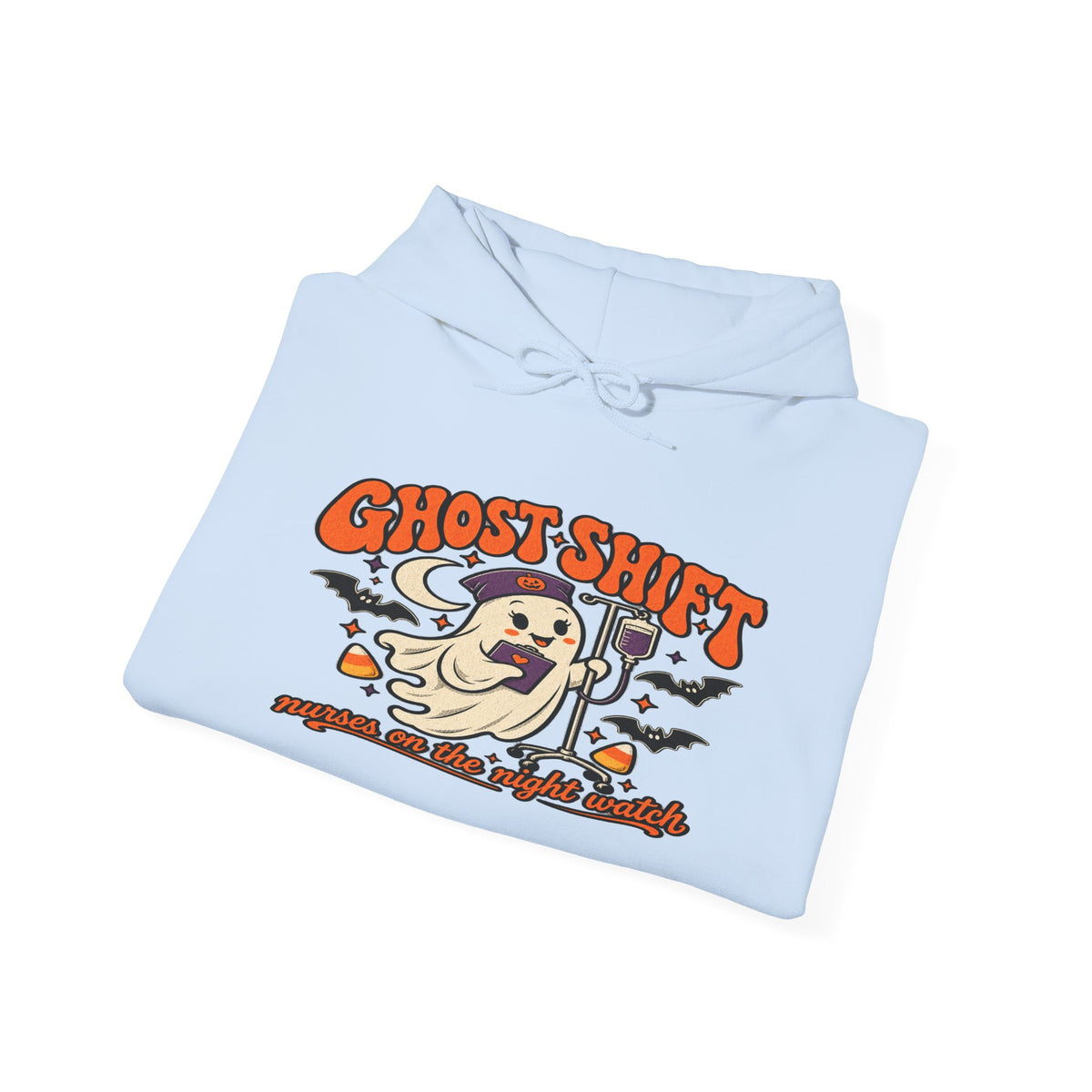 Ghost Shift Cartoon Halloween Hoodie