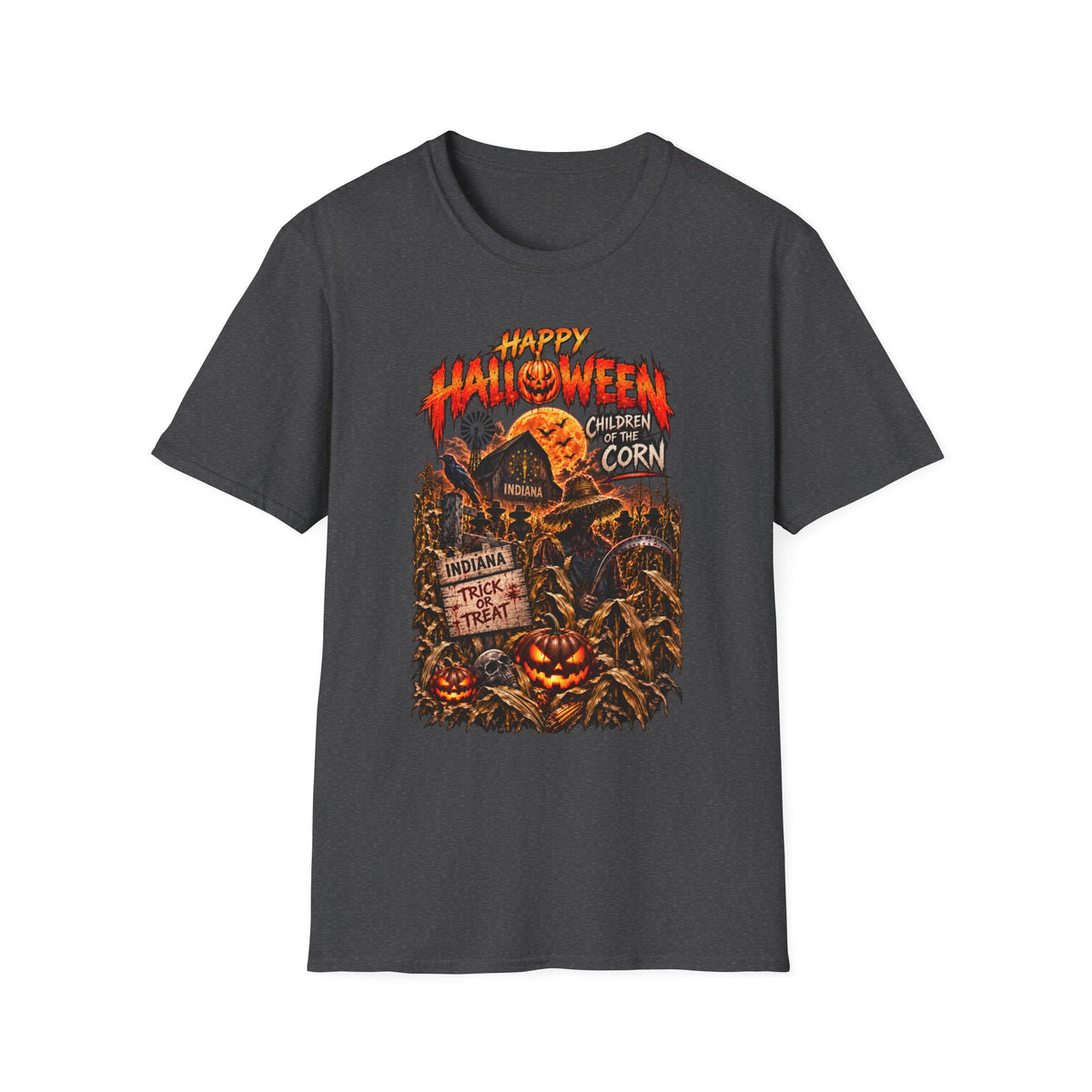 Happy Halloween Scarecrow T-Shirt