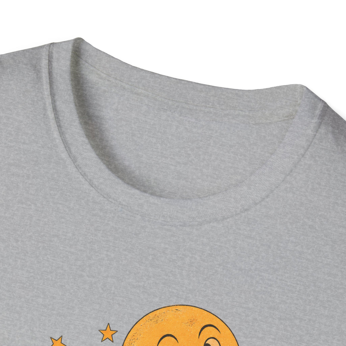 Midnight Parade Halloween T-Shirt — Retro Pumpkin, Witch & Black Cat Graphic