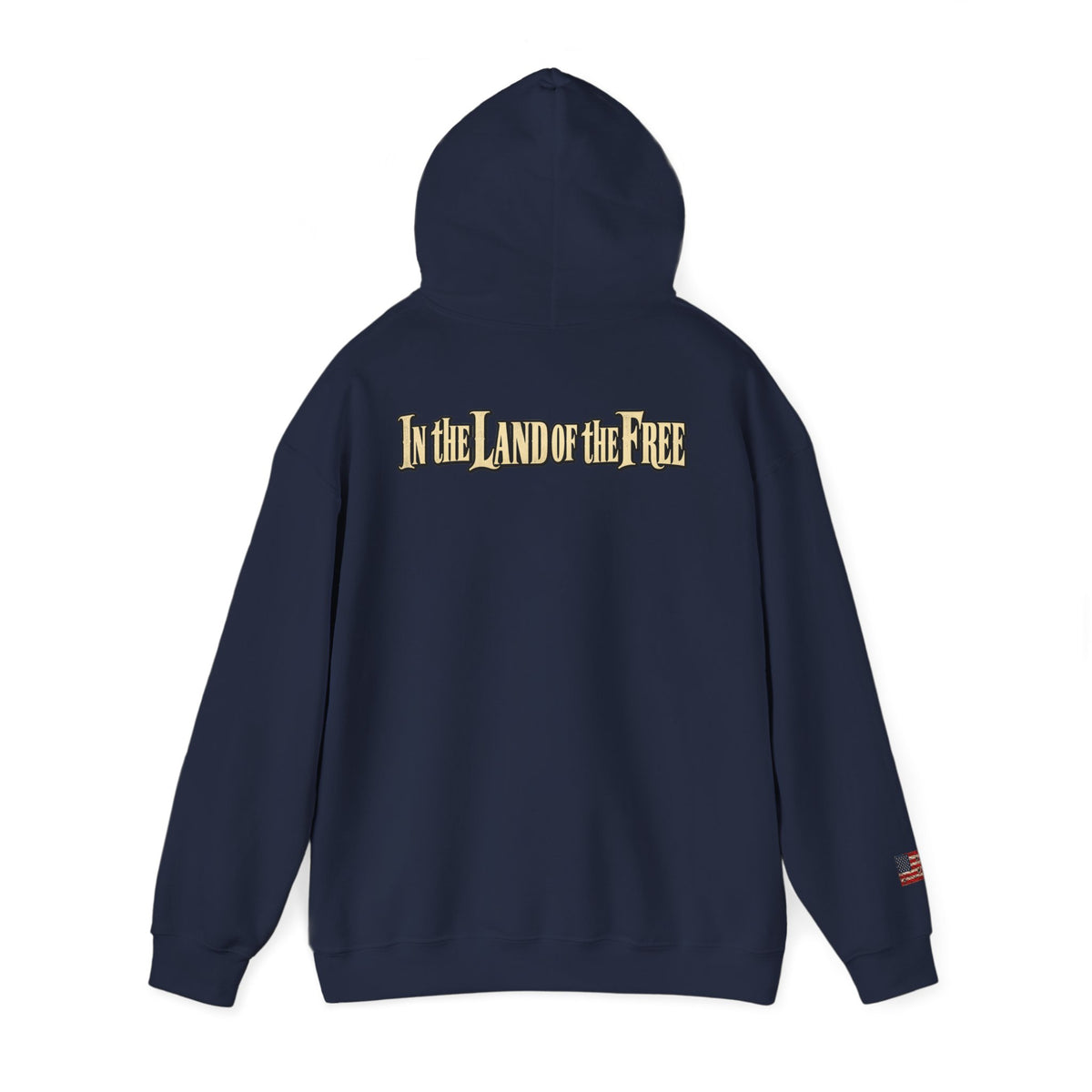 In the Land of the Free Patriotic Eagle Hoodie