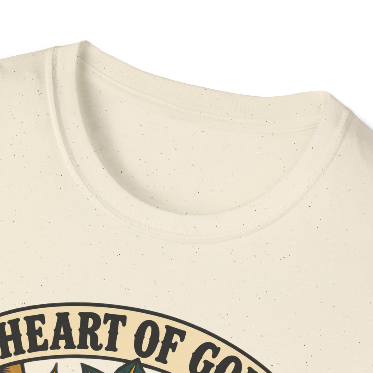 Nurse Tattoo Heart T-Shirt — "Heart of Gold, Nerves of Steel" Retro Nursing Tee