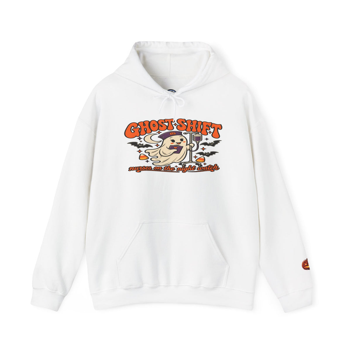Ghost Shift Cartoon Halloween Hoodie