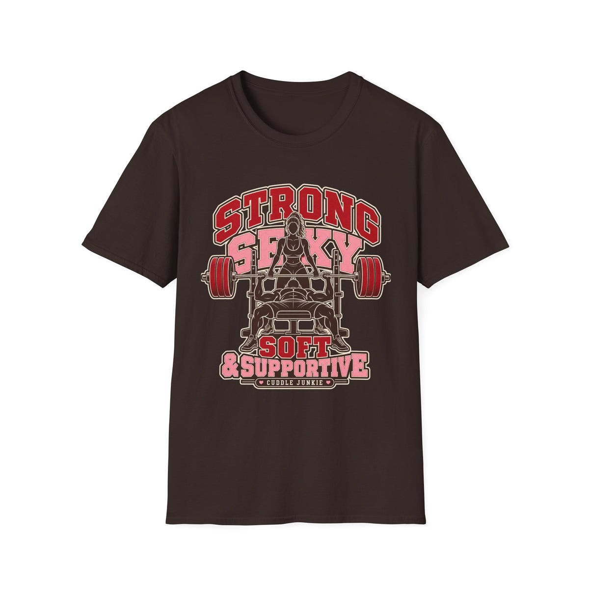 Strong Body Soft Heart Fitness T-Shirt