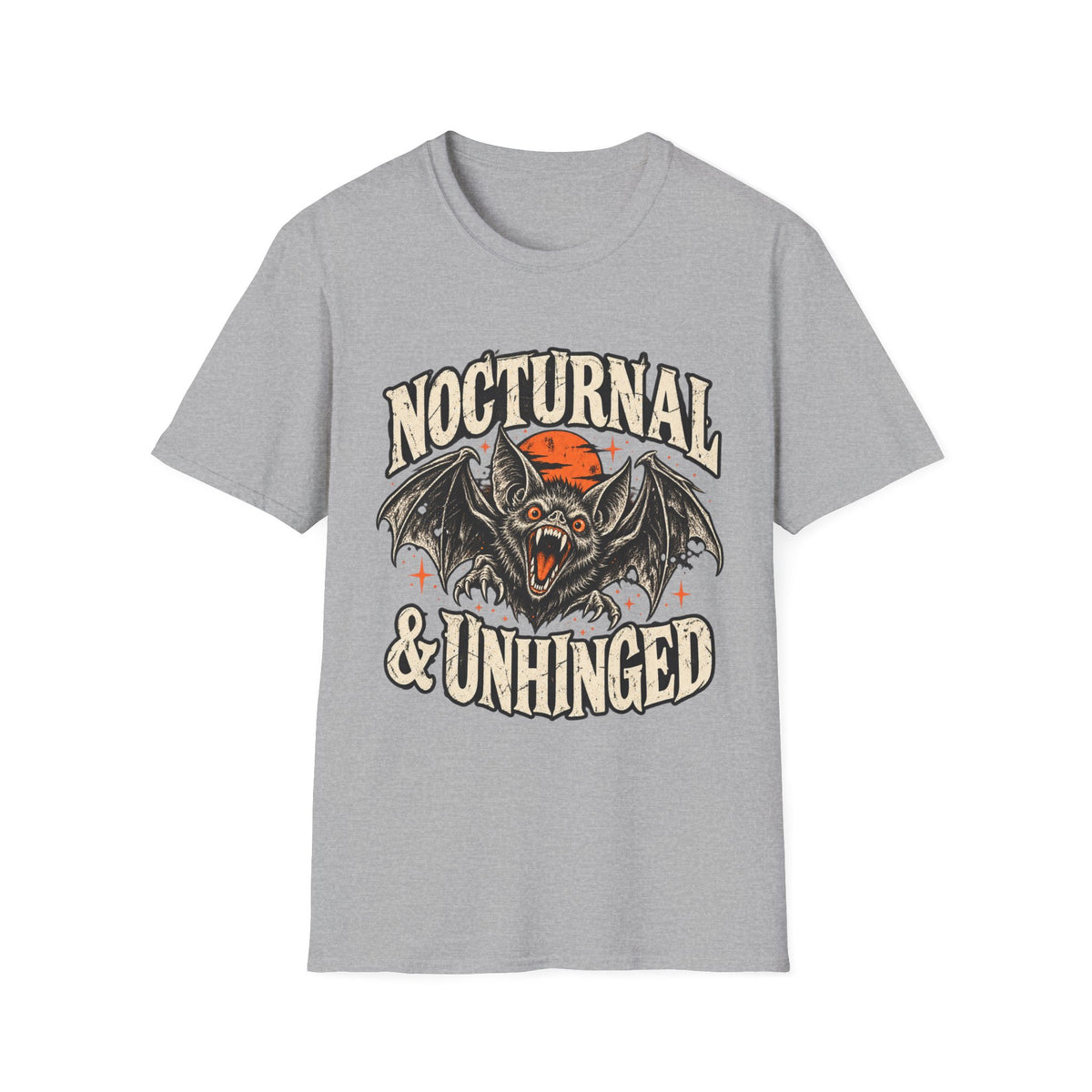 Nocturnal & Unhinged Bat T-Shirt