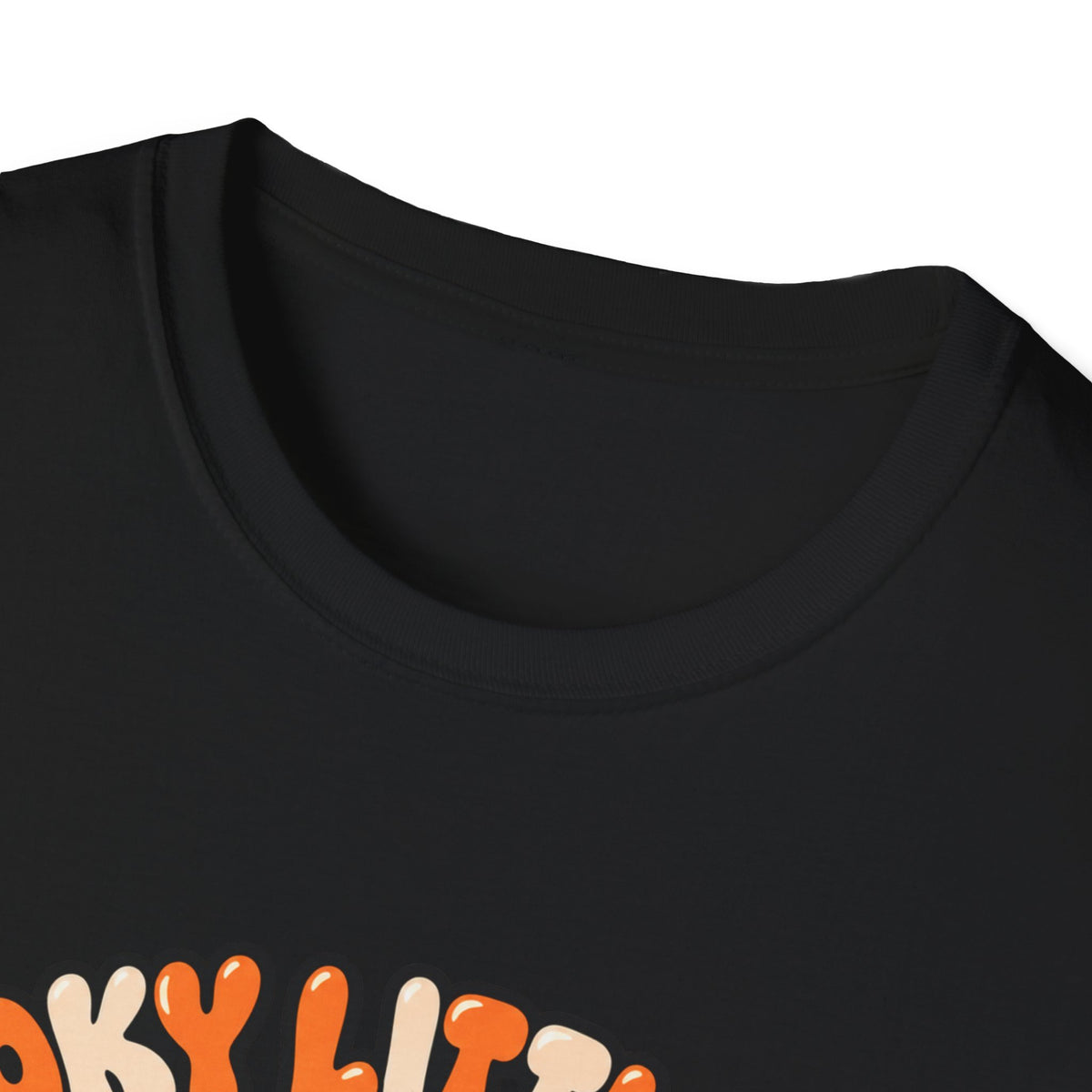 Spooky Little Guy T-Shirt — Halloween Ghost in Jack-O'-Lantern Graphic