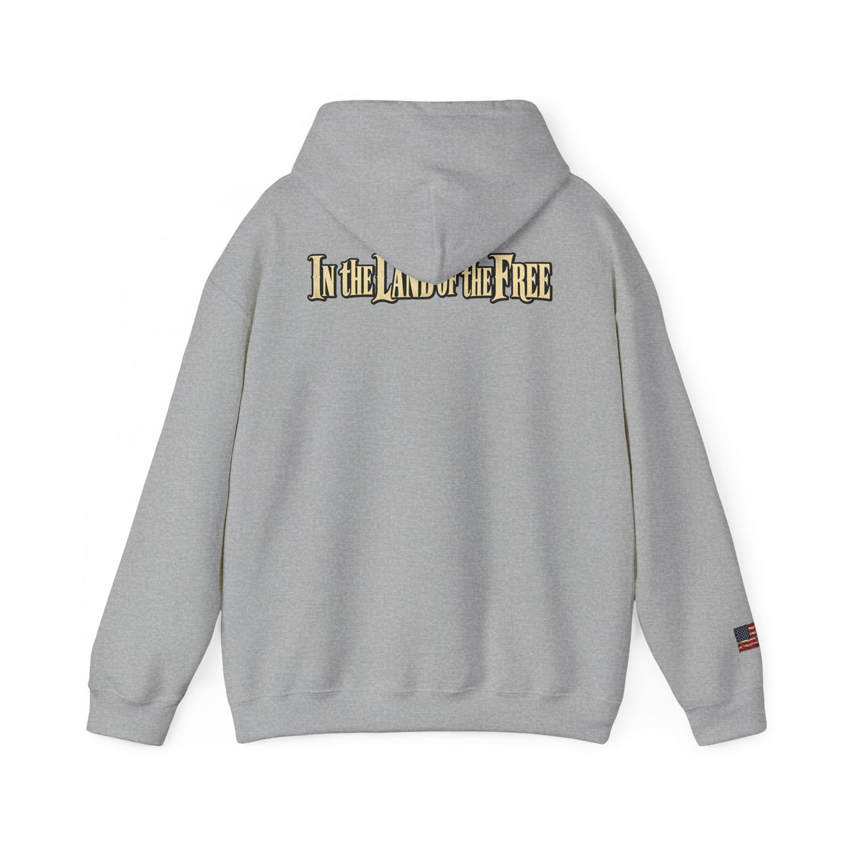 In the Land of the Free Patriotic Eagle Hoodie