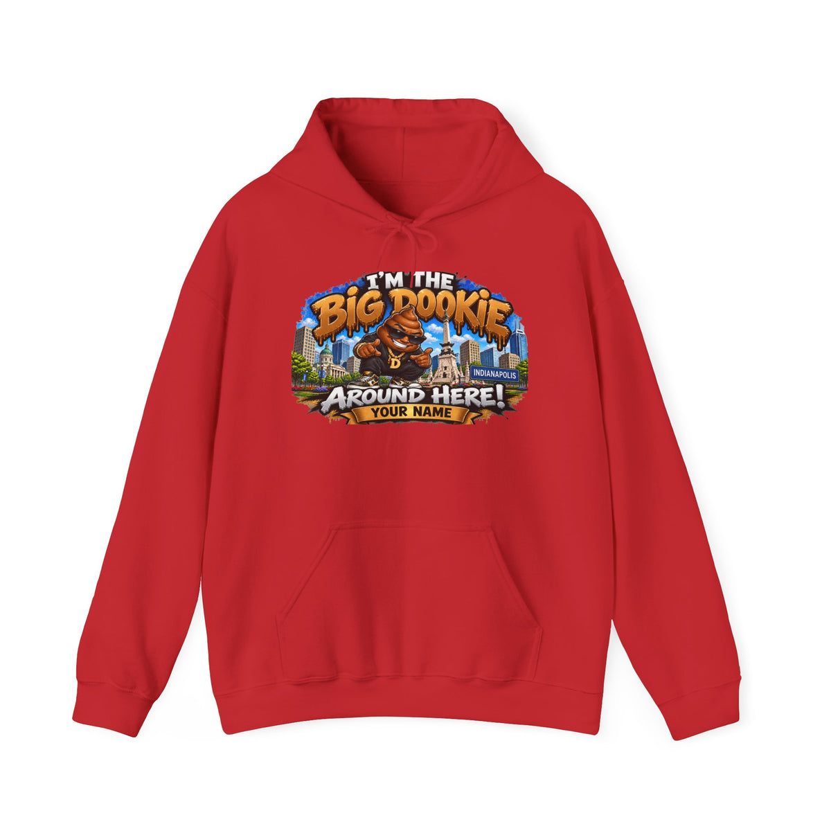 Big Dookie Around Here Hoodie — Customizable Midwest All-Star Graphic Sweatshirt