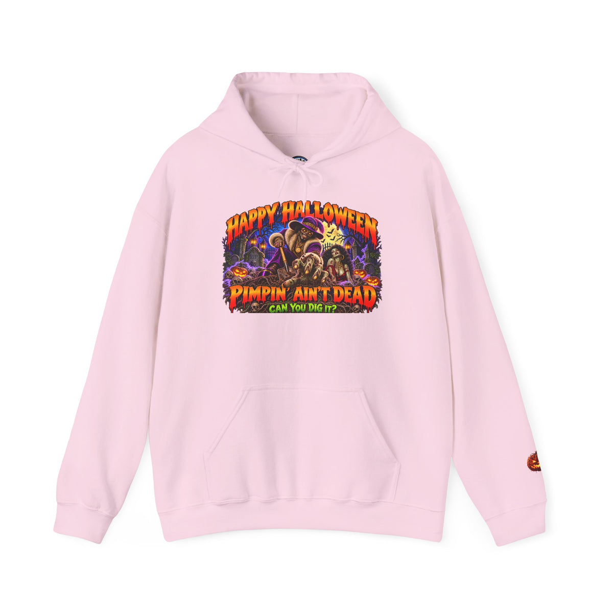 Happy Halloween Pimping  Ain’t Dead Horror Hoodie