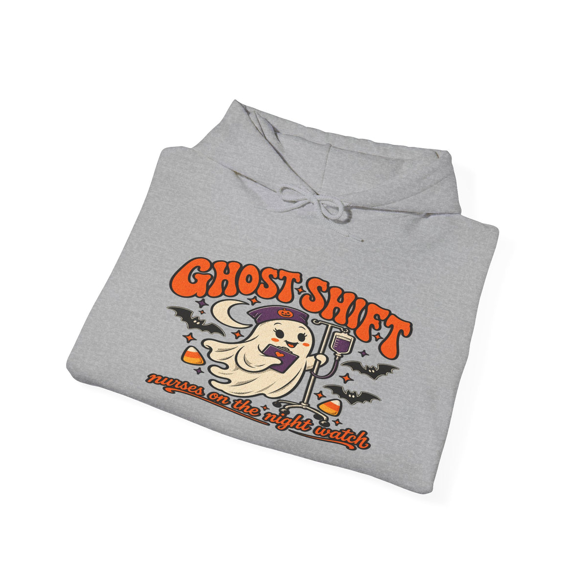 Ghost Shift Cartoon Halloween Hoodie