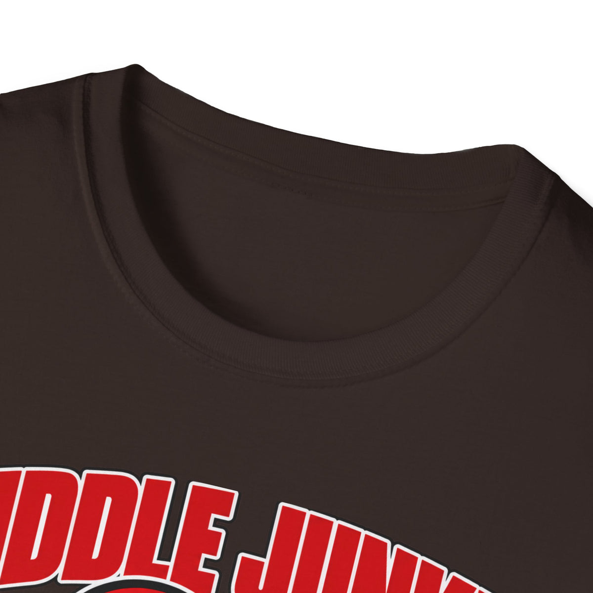Cuddle Junkie Run Club T-Shirt — Retro Heart Runner Graphic Tee