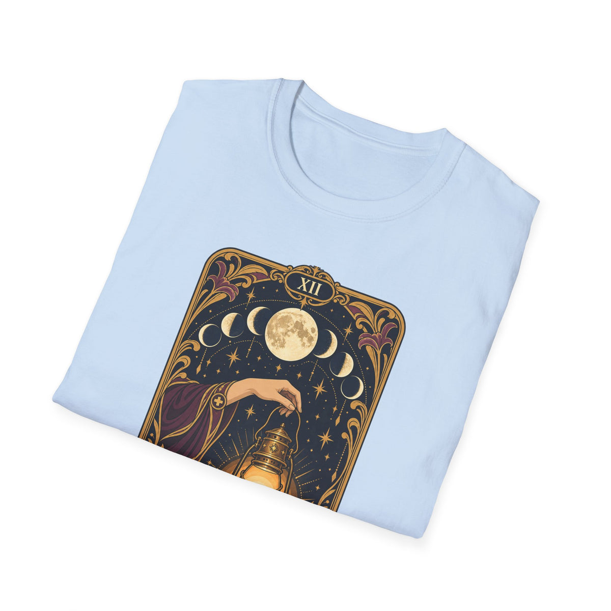 Nurse Tarot Card T-Shirt — 'The Nurse' Lantern Moon Illustration