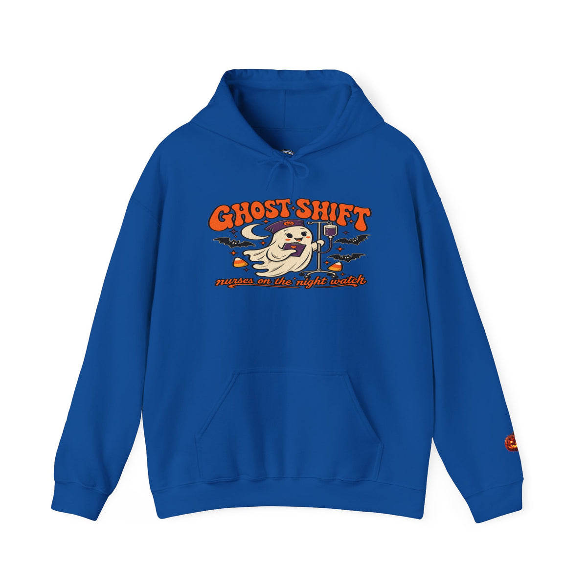 Ghost Shift Cartoon Halloween Hoodie