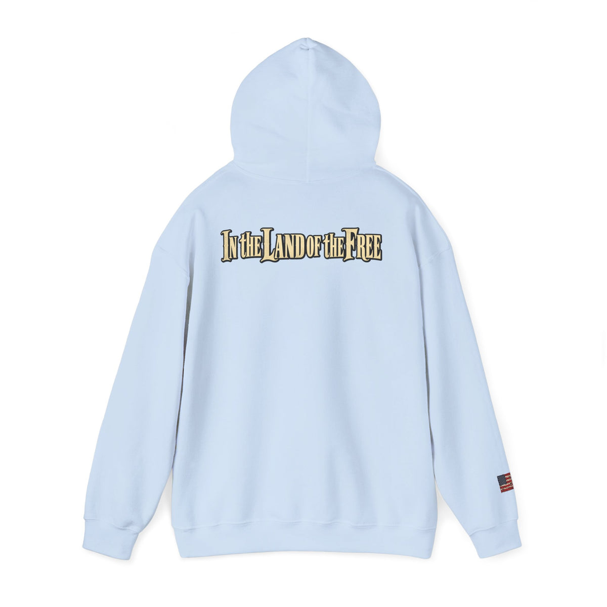 In the Land of the Free Patriotic Eagle Hoodie