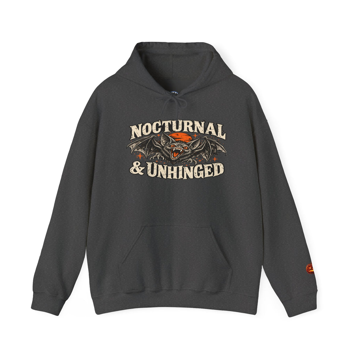 Nocturnal & Unhinged Gothic Bat Hoodie