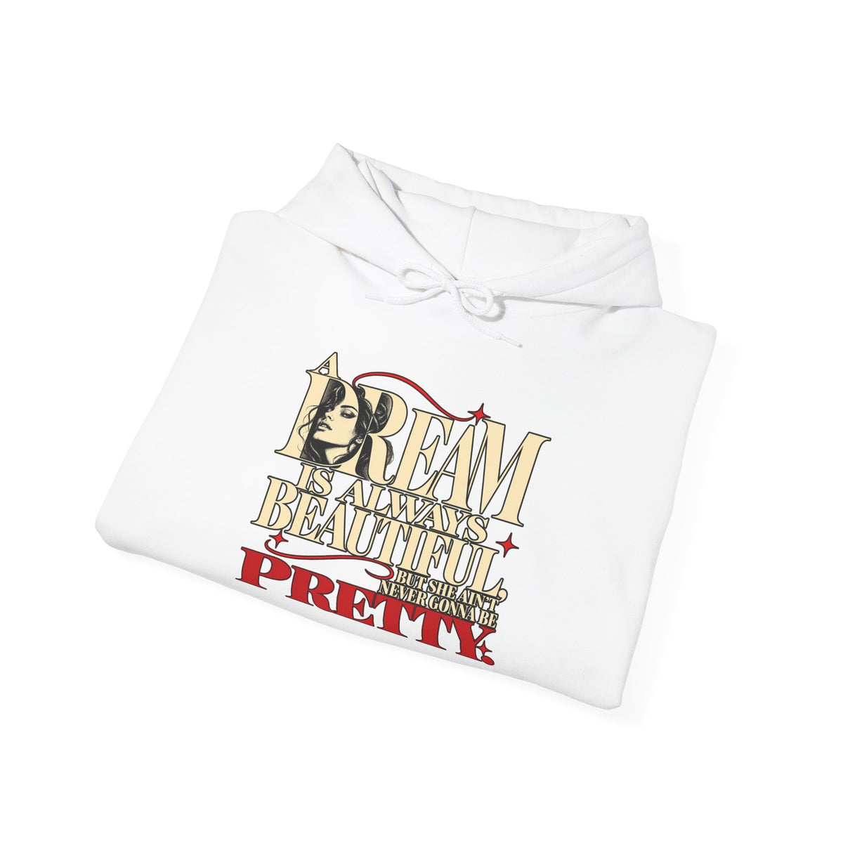 Dream Big Pretty Inspirational Graphic Hoodie