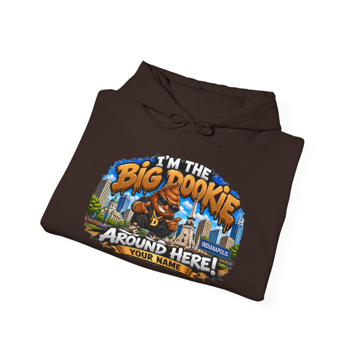 Big Dookie Around Here Hoodie — Customizable Midwest All-Star Graphic Sweatshirt