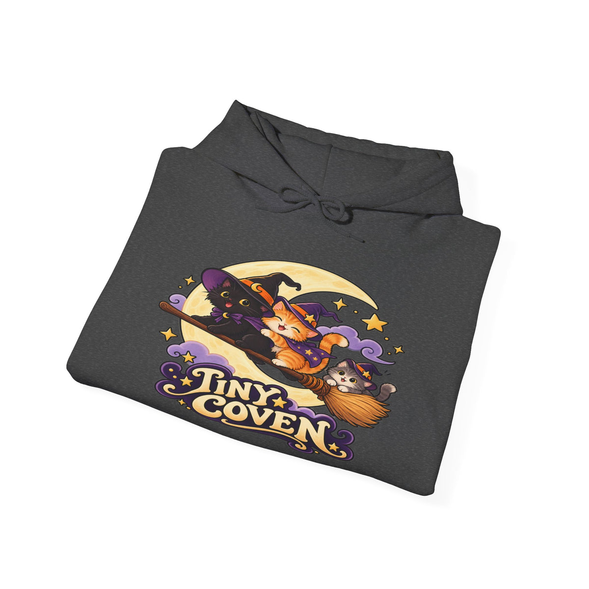 Tiny Coven Halloween Witchy Hooded Sweatshirt