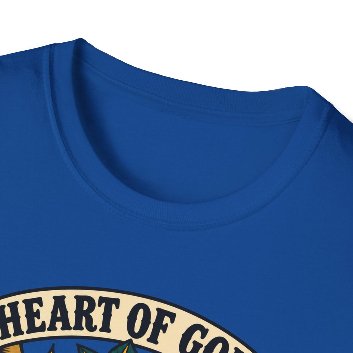 Nurse Tattoo Heart T-Shirt — "Heart of Gold, Nerves of Steel" Retro Nursing Tee