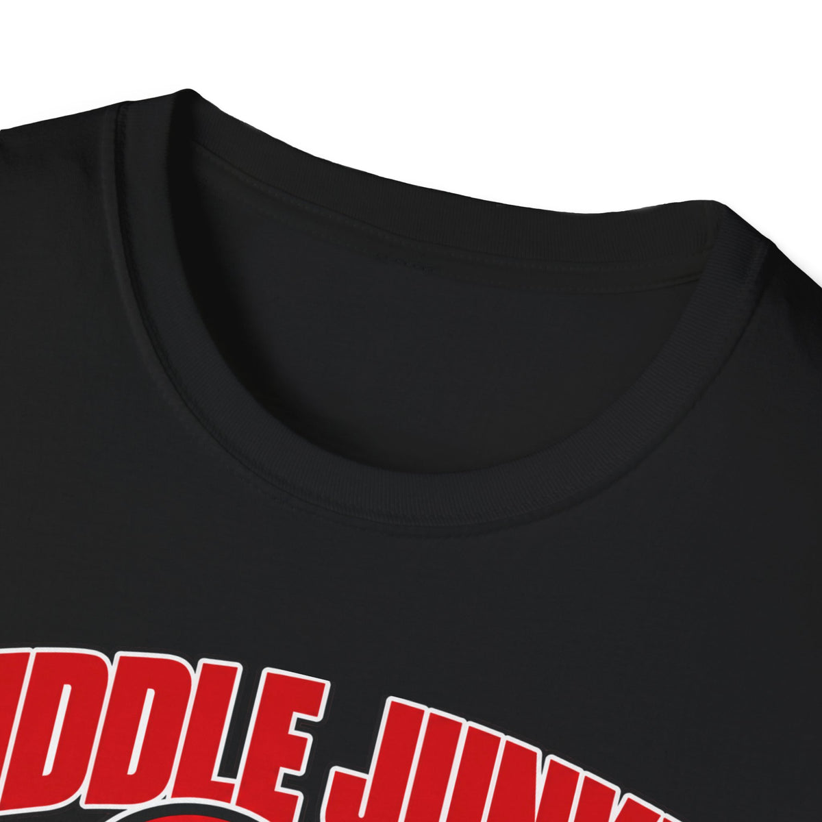 Cuddle Junkie Run Club T-Shirt — Retro Heart Runner Graphic Tee