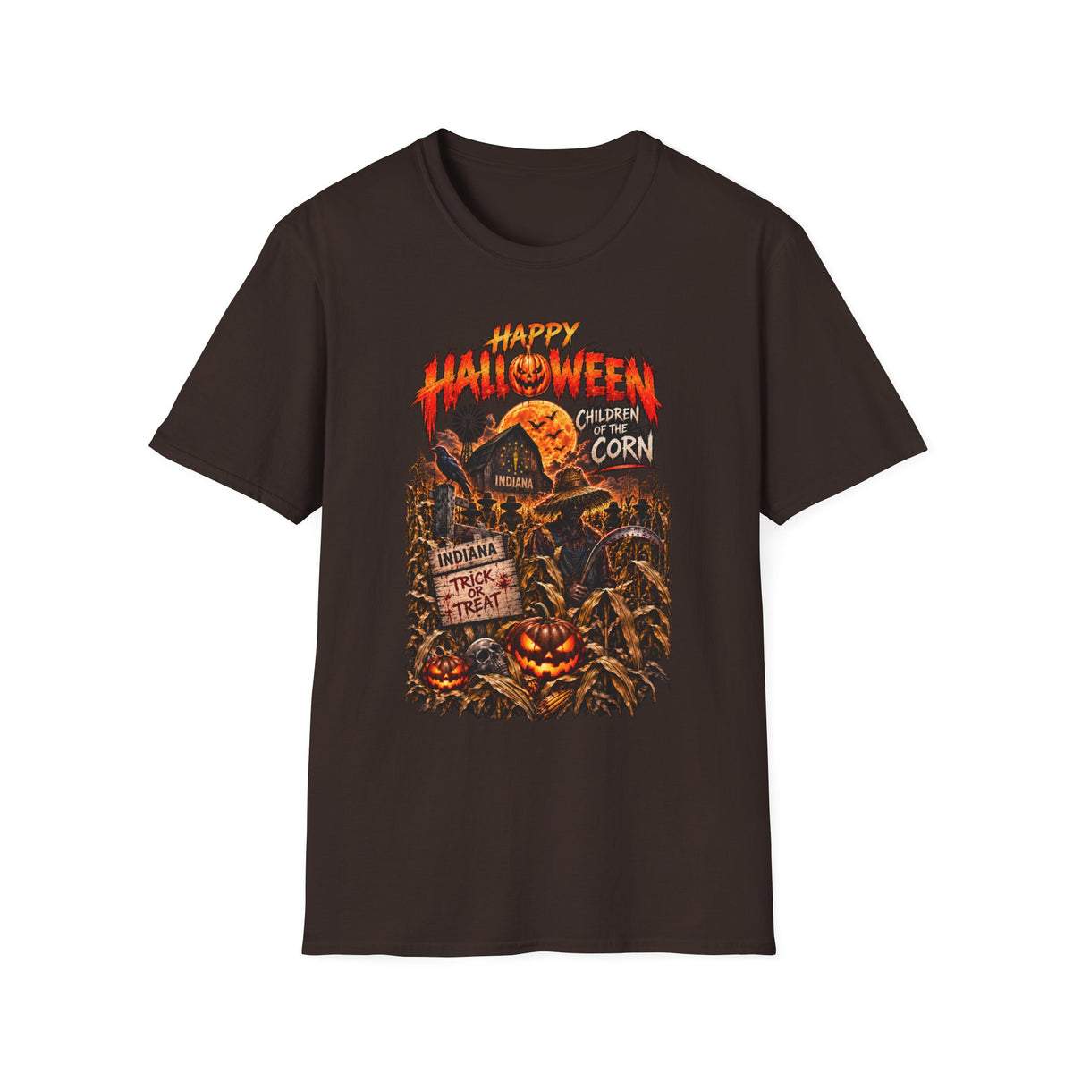 Happy Halloween Scarecrow T-Shirt