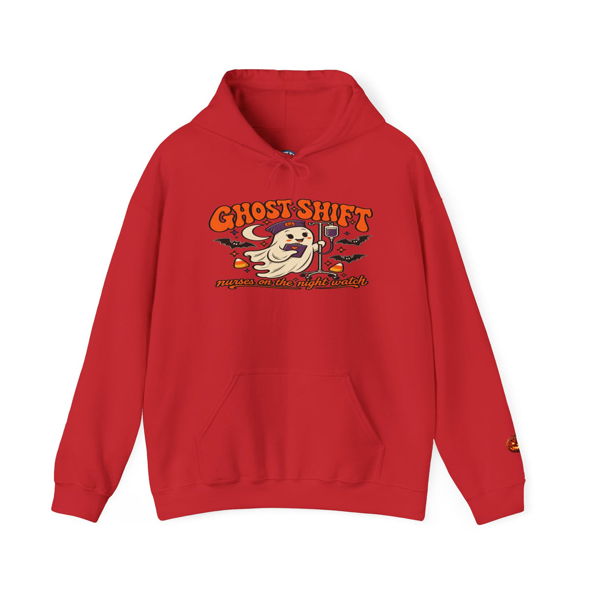 Ghost Shift Cartoon Halloween Hoodie