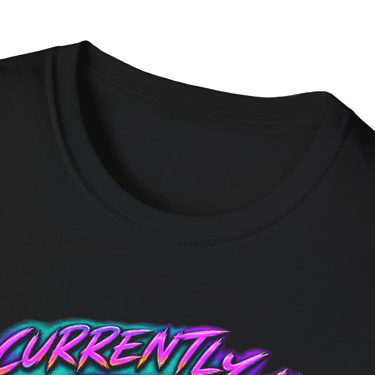 Ghost Mode T‑Shirt — "Currently in Ghost Mode" Cute Neon Ghost Graphic Tee