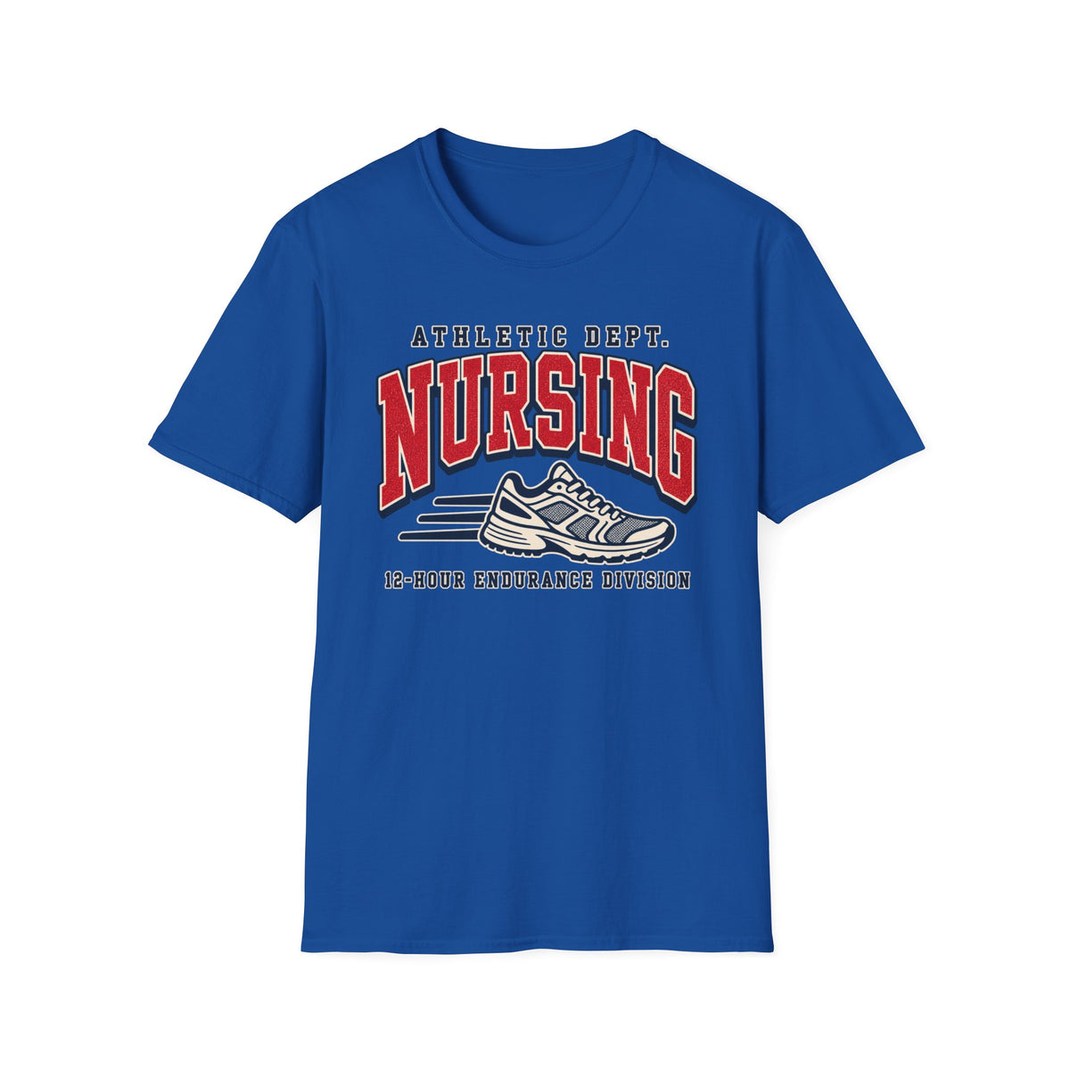 Nursing Athletic Dept T-Shirt – 12-Hour Endurance Vintage Run Tee