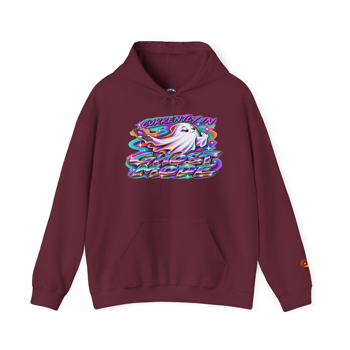 Purple Ghost Mode Hoodie