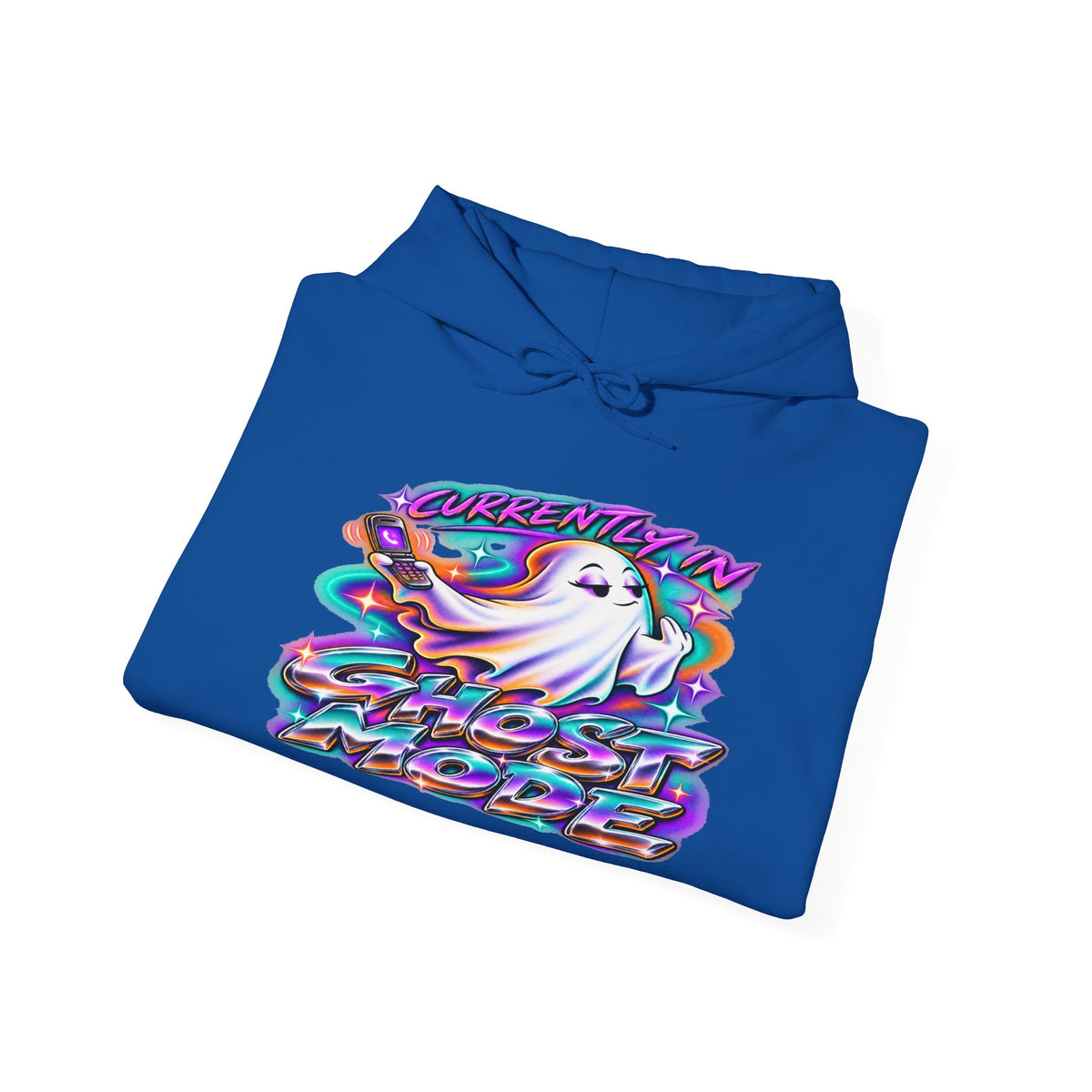 Purple Ghost Mode Hoodie