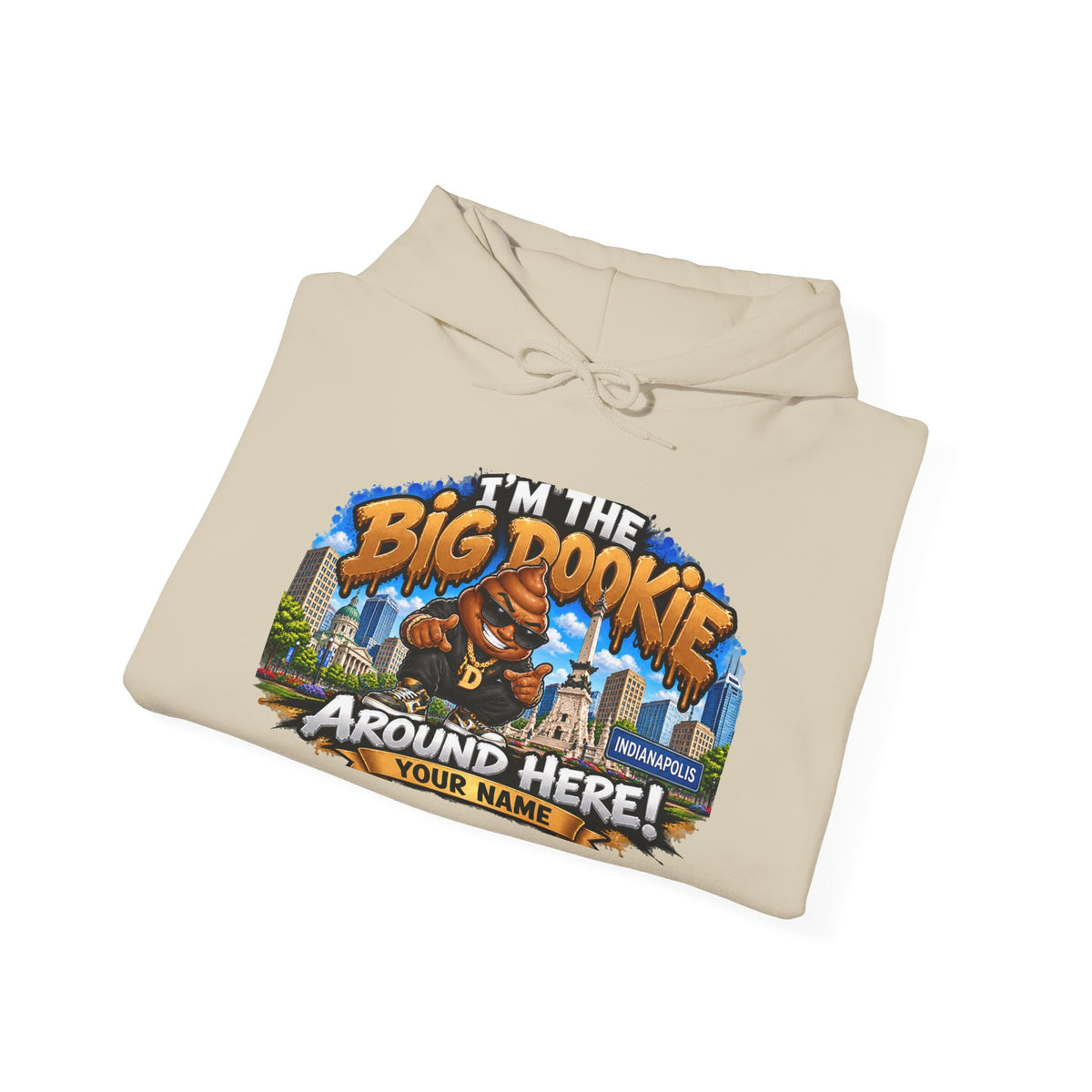 Big Dookie Around Here Hoodie — Customizable Midwest All-Star Graphic Sweatshirt