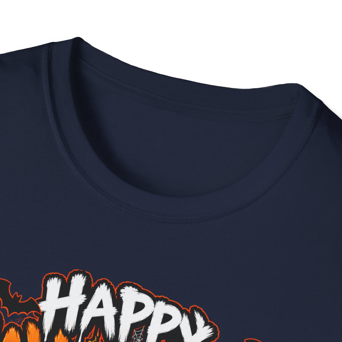 Happy Halloween Skeleton T-Shirt — Trick or Treat Pumpkin Graphic Tee