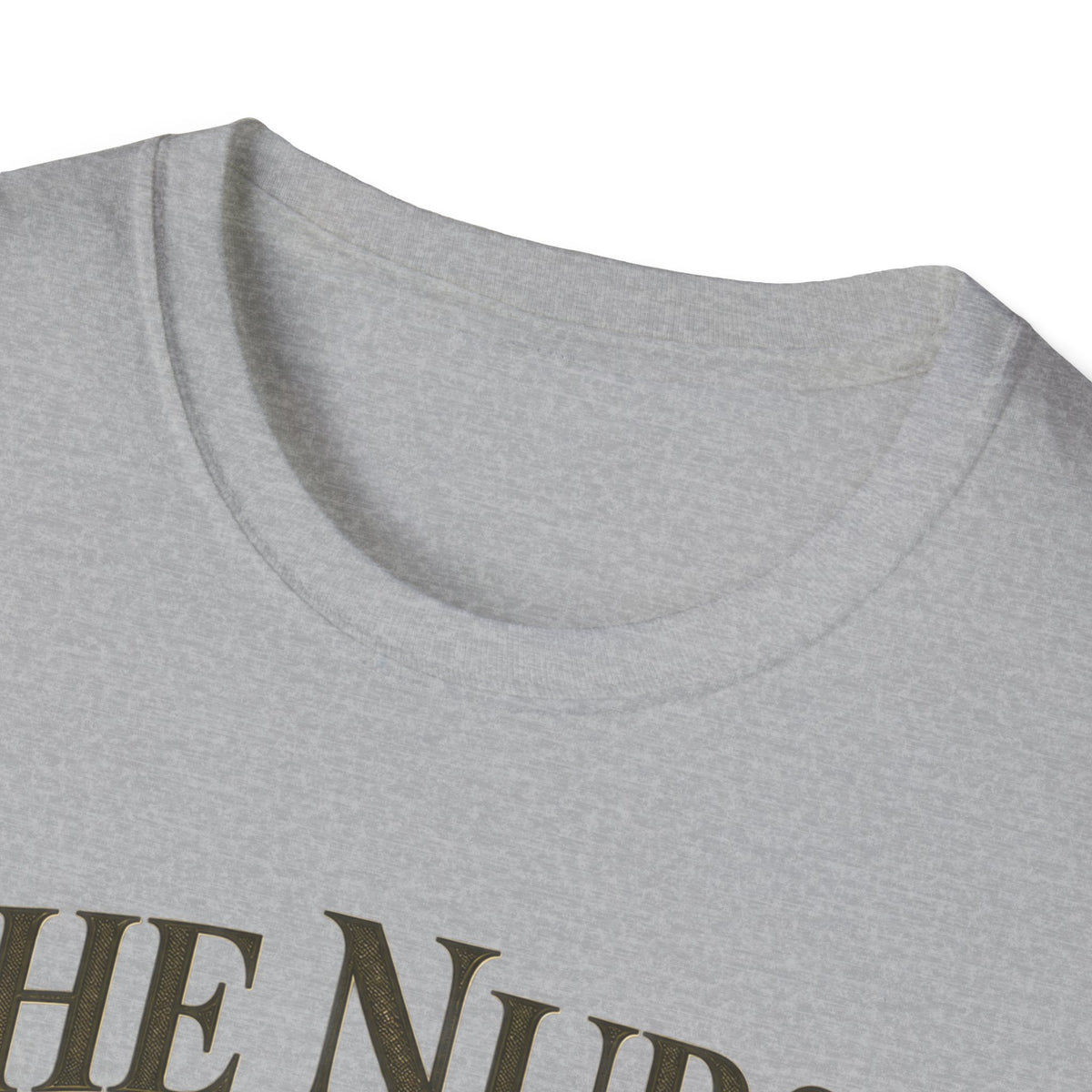 The Nurse Floral T-Shirt — Bouquet Design with 'Nutrix resilientia'