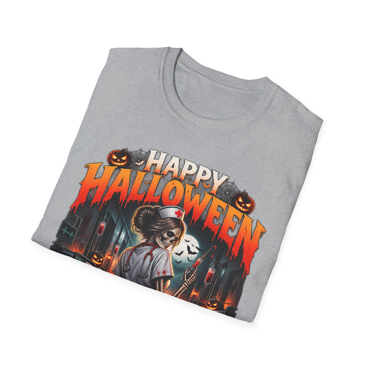 Halloween 'Every Day Is Scary When I'm On Duty' Graphic T-Shirt
