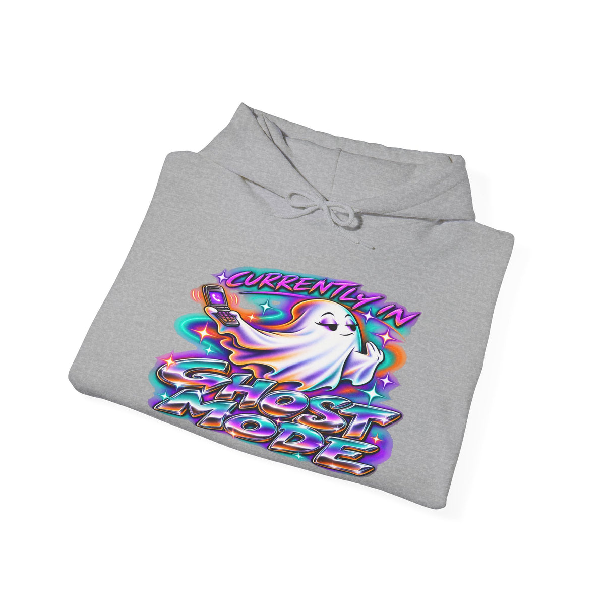 Purple Ghost Mode Hoodie
