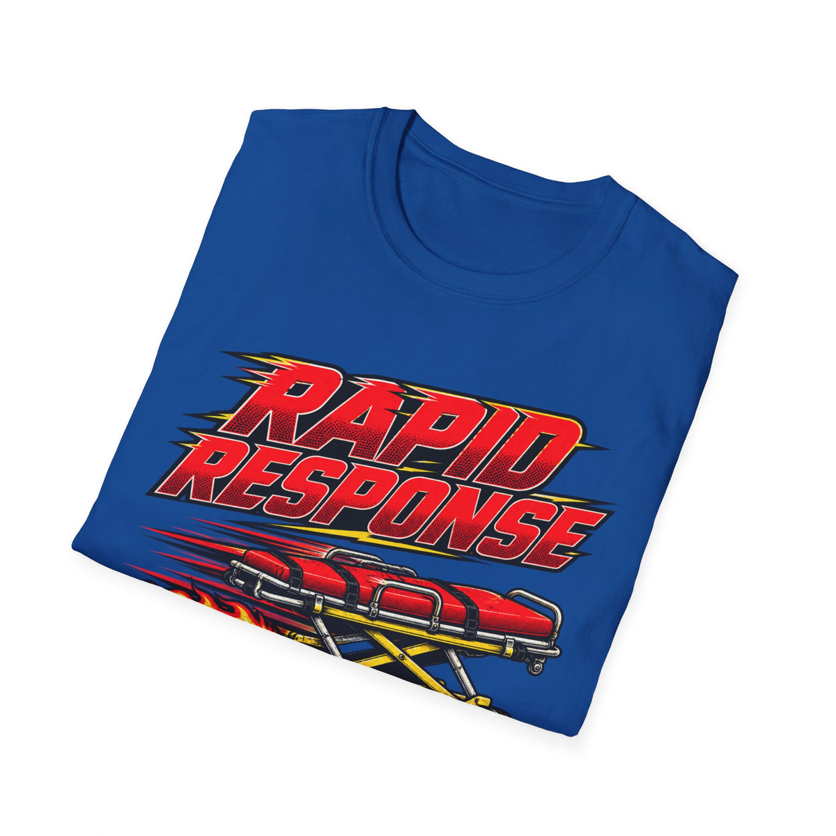Rapid Response Racing Team T-Shirt — Vintage Dragster Airplane Graphic