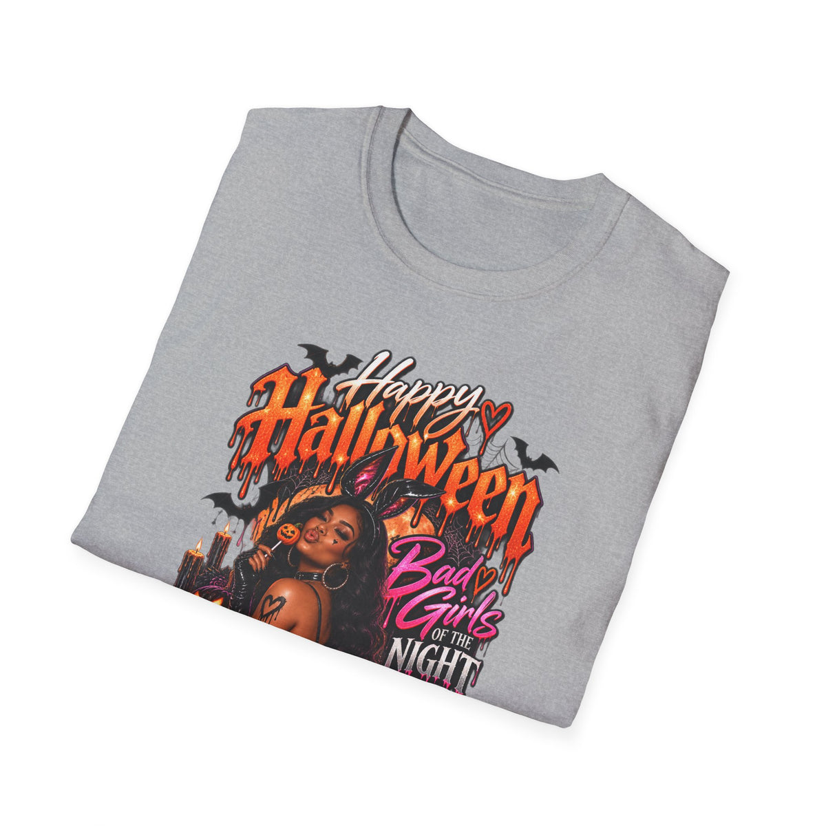 Happy Halloween 'Bad Girls Night' Graphic T-Shirt