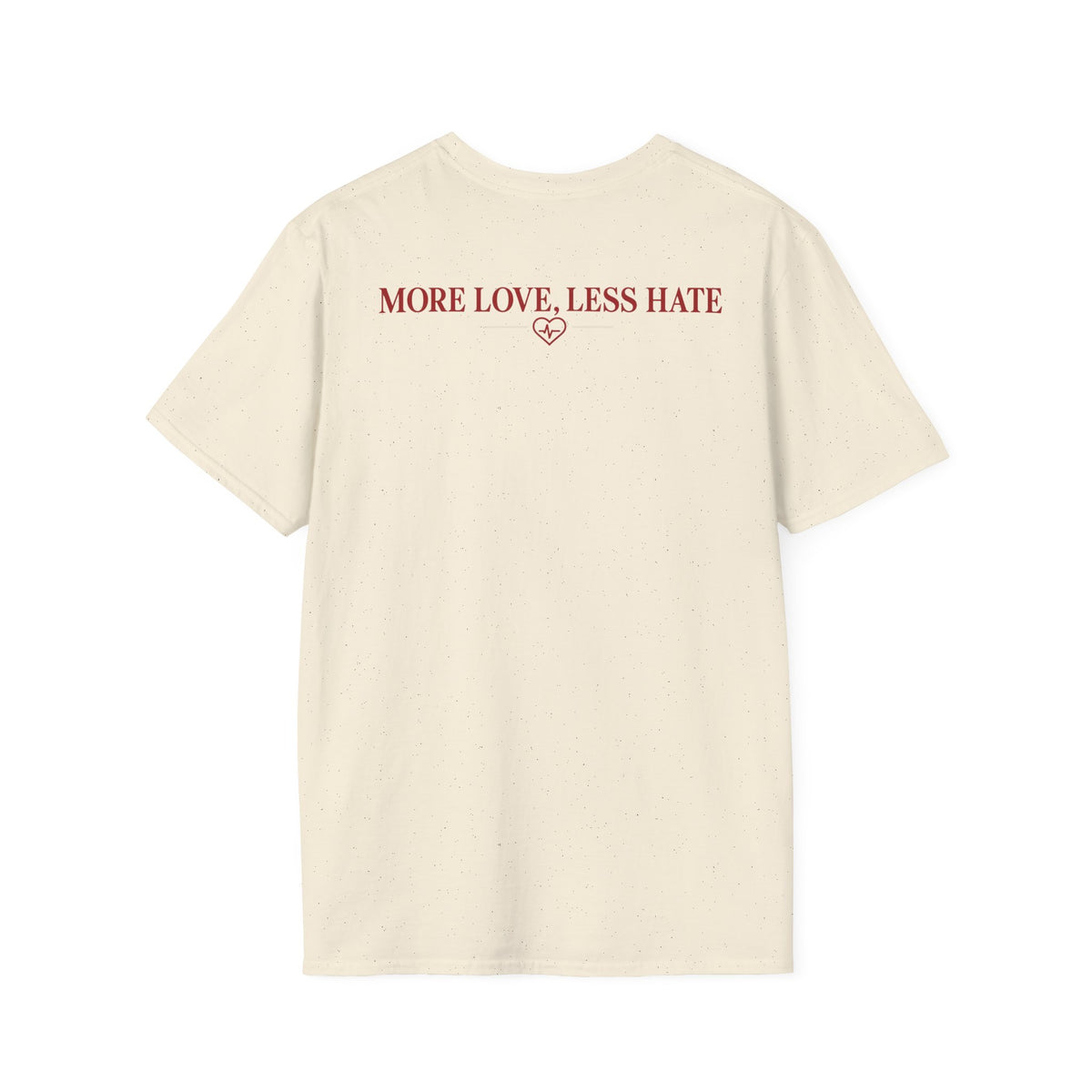 Cuddle Junkie T‑Shirt — "Loving, Healthy Heart" Heartbeat Graphic