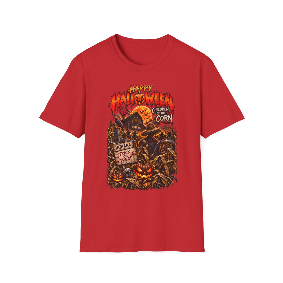 Happy Halloween Scarecrow T-Shirt