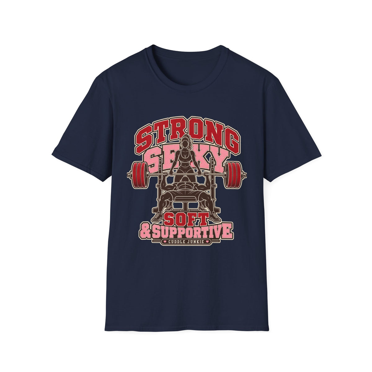 Strong Body Soft Heart Fitness T-Shirt