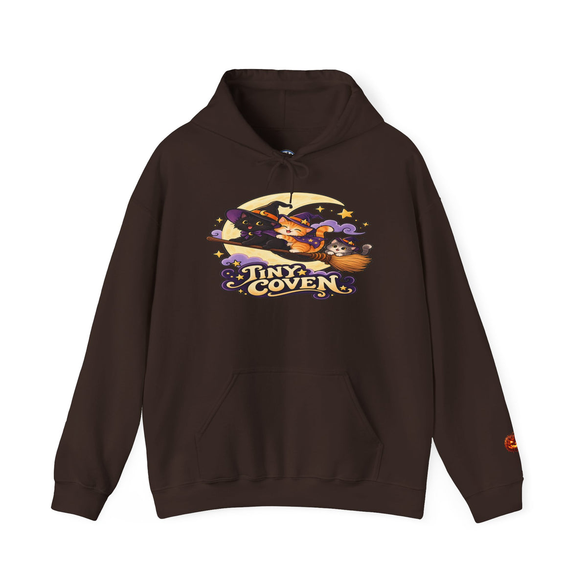 Tiny Coven Halloween Witchy Hooded Sweatshirt