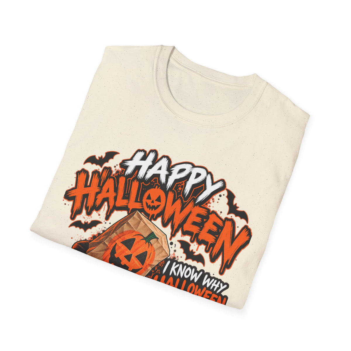 Happy Halloween Pumpkin Head T-Shirt — I Know Why Halloween Is Your Favorite Holiday