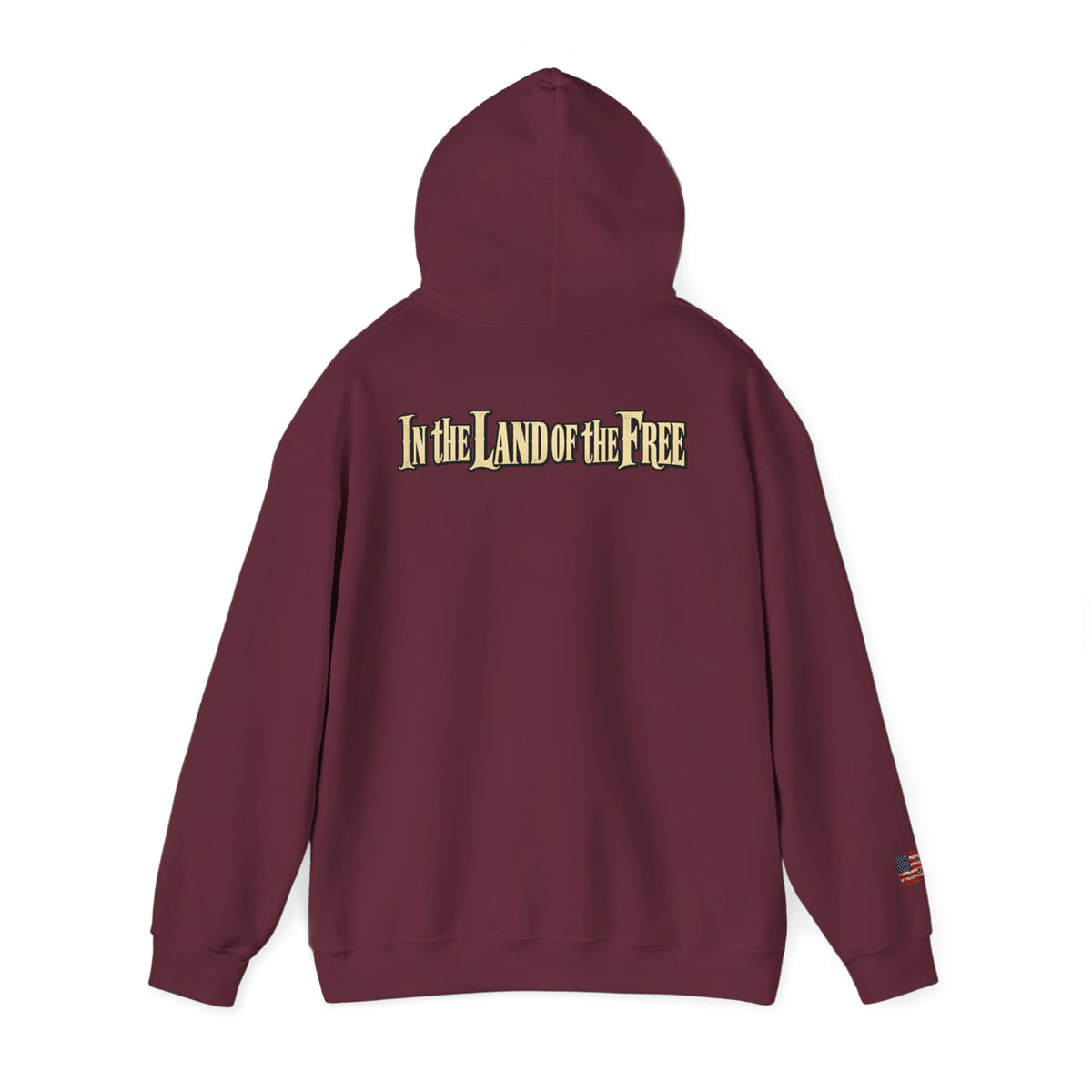 In the Land of the Free Patriotic Eagle Hoodie
