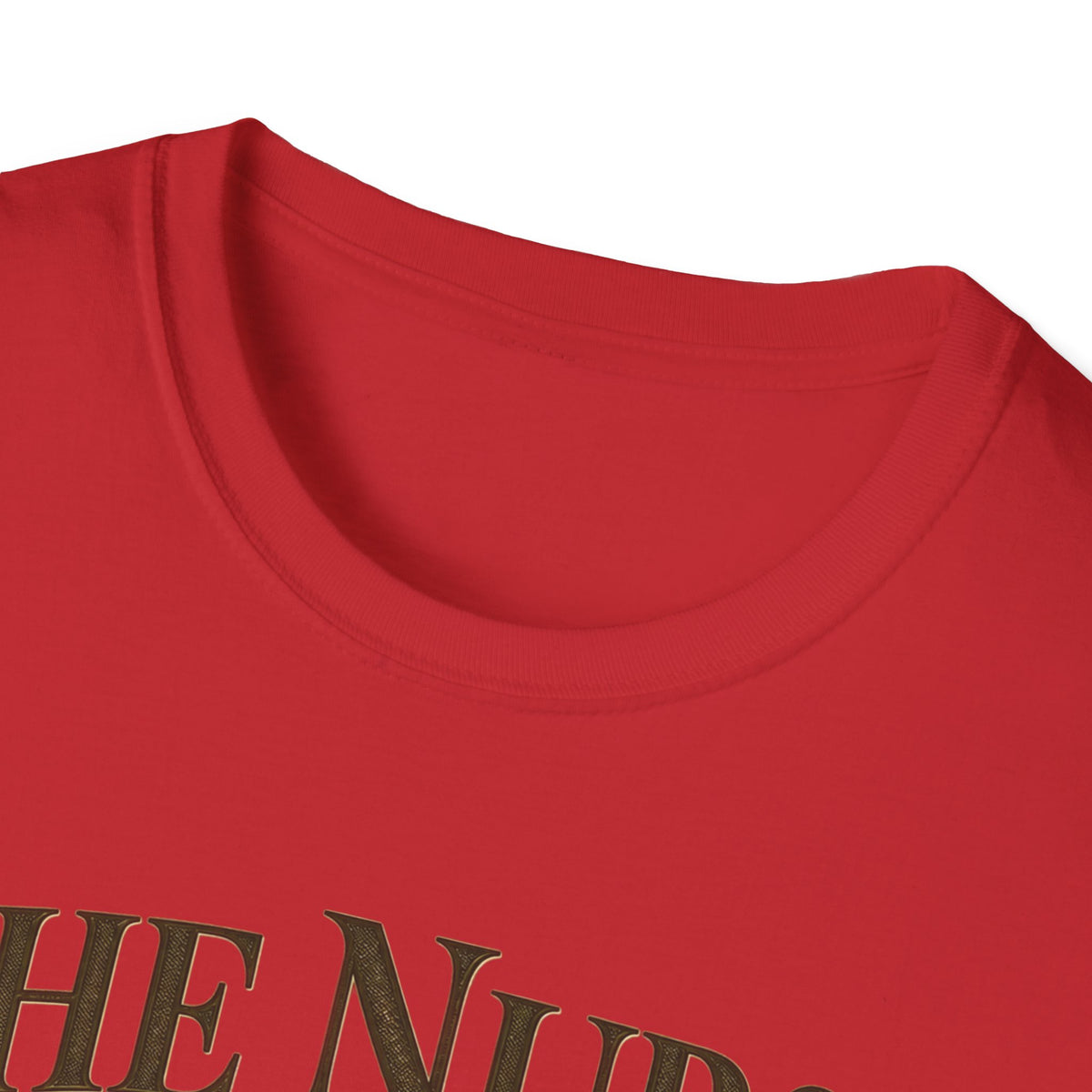 The Nurse Floral T-Shirt — Bouquet Design with 'Nutrix resilientia'