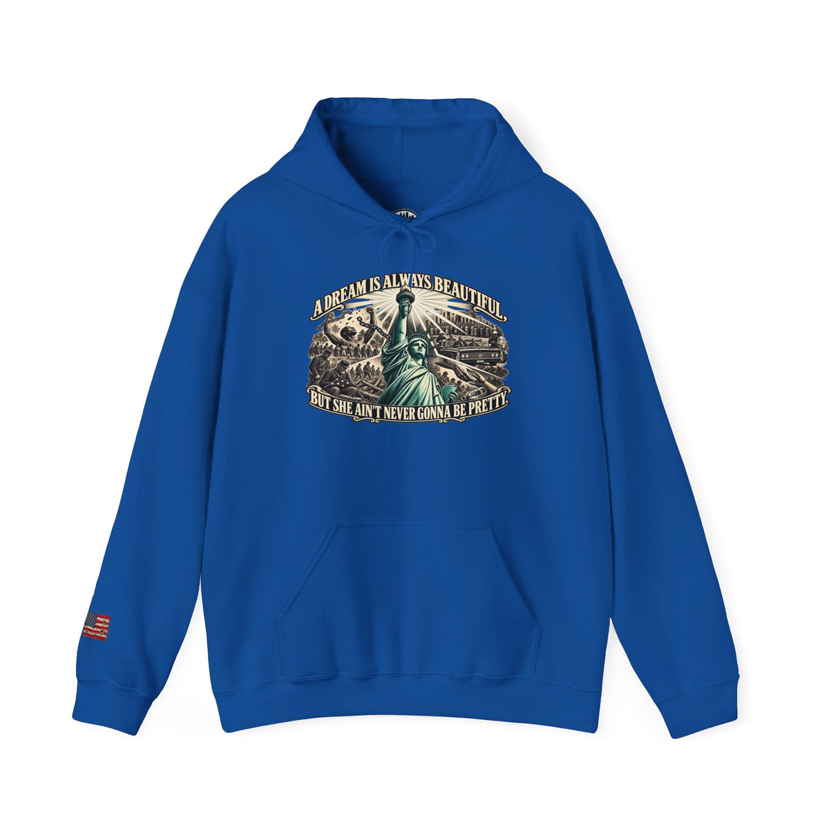 In the Land of the Free Patriotic Eagle Hoodie