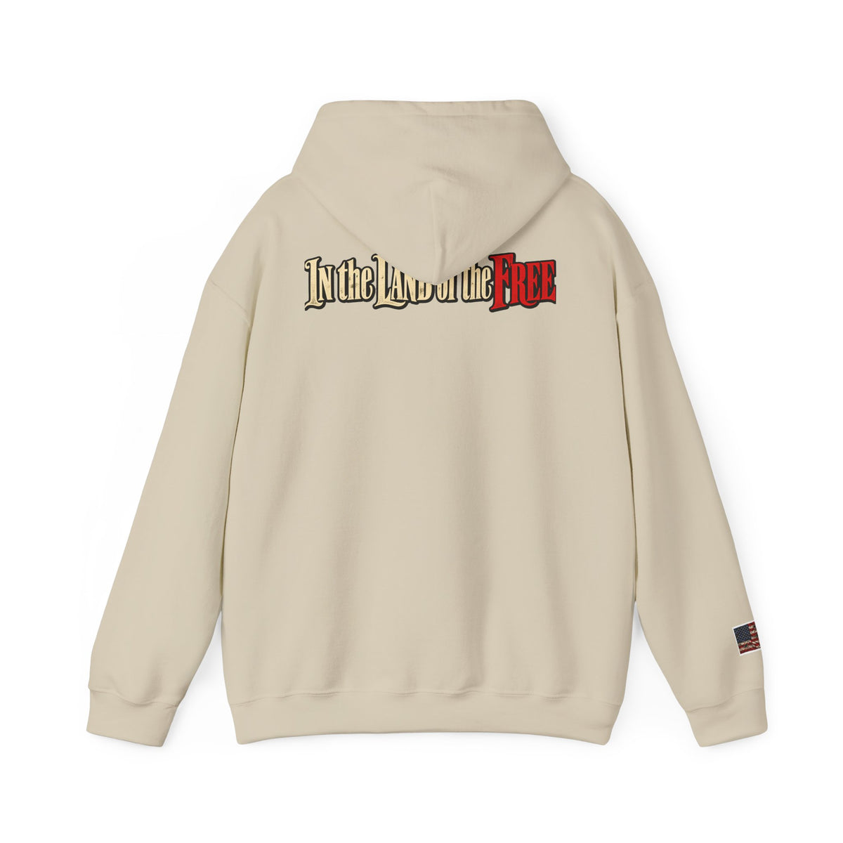 Liberty Statue Hoodie — "Dream as Always Beautiful / She Can't Hurt Me" Patriotic Pullover