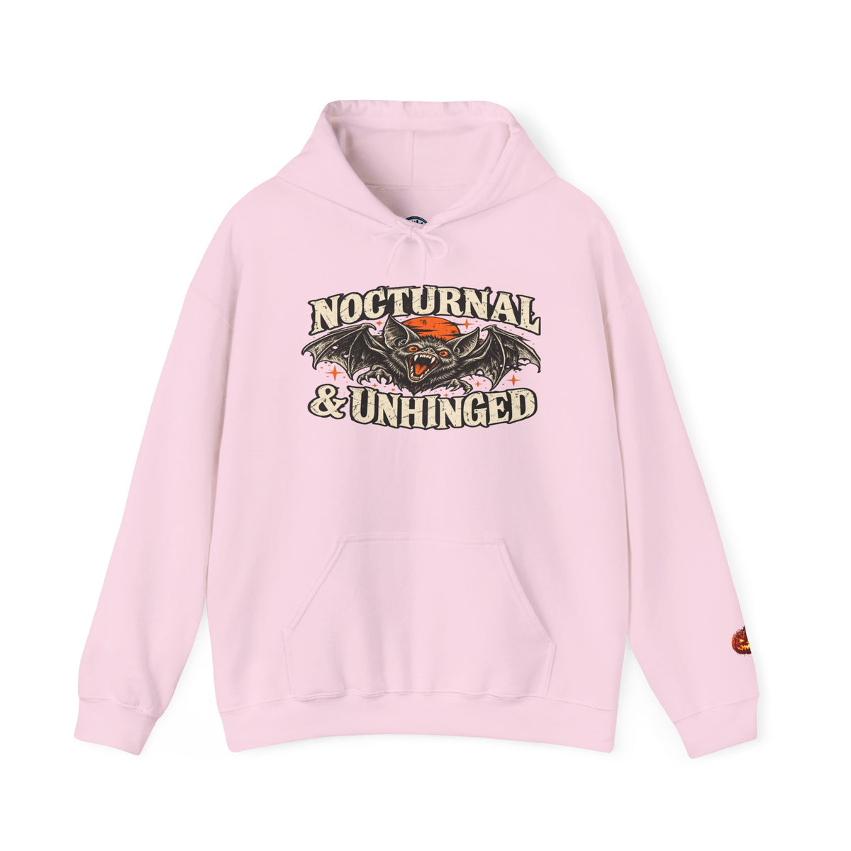 Nocturnal & Unhinged Gothic Bat Hoodie