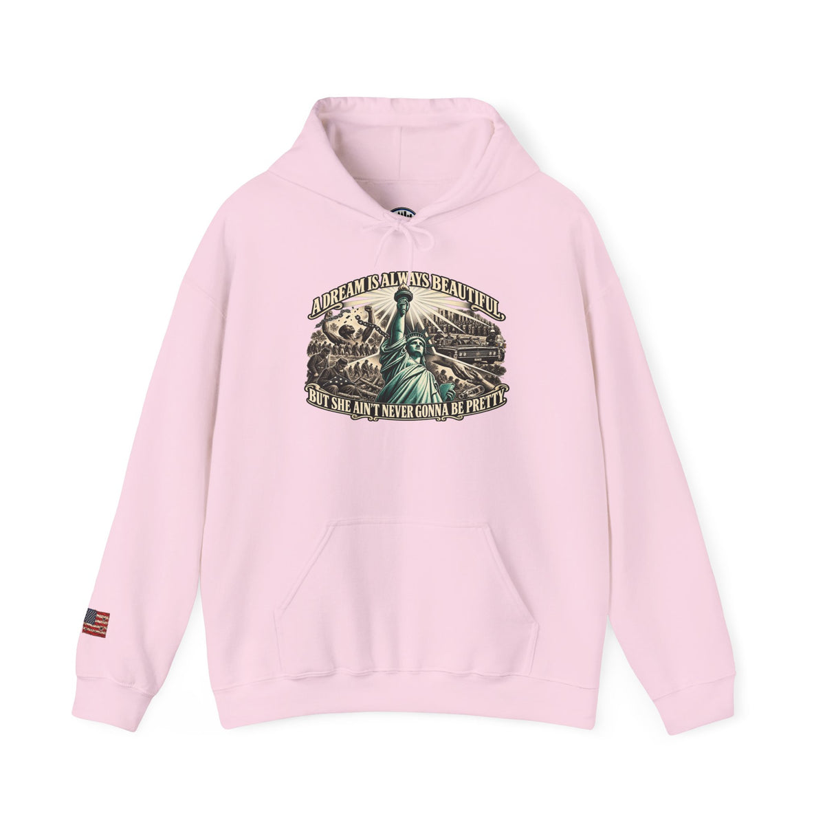 In the Land of the Free Patriotic Eagle Hoodie