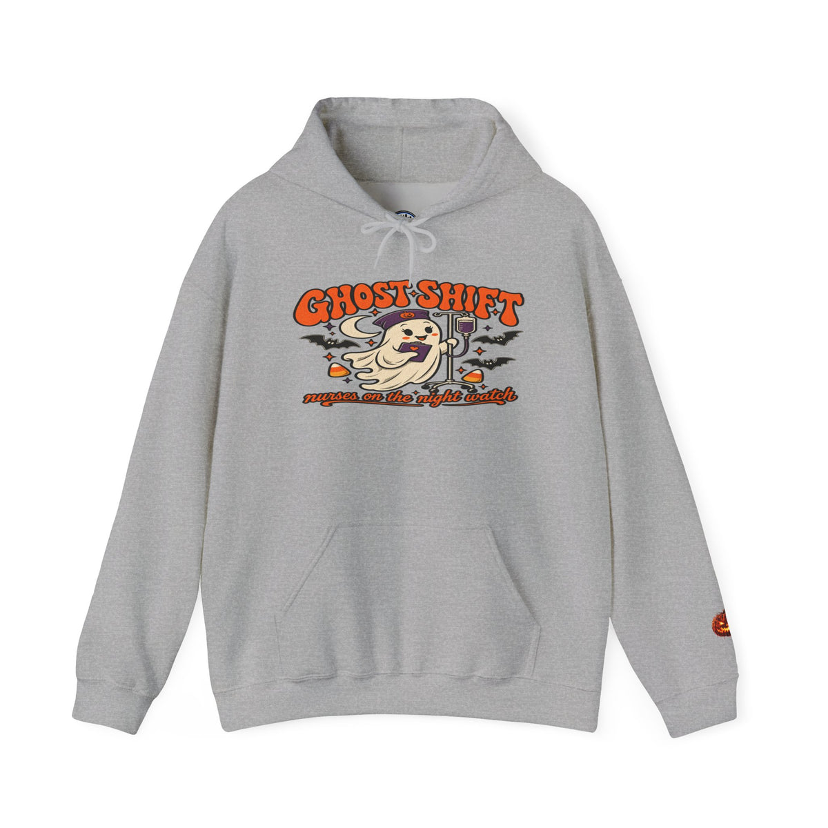 Ghost Shift Cartoon Halloween Hoodie