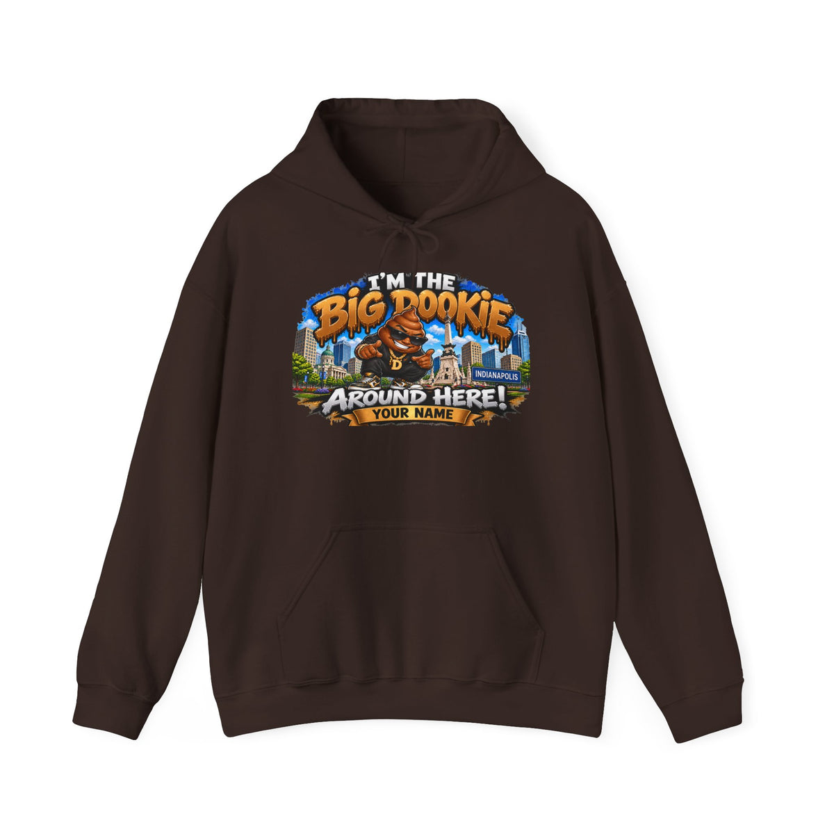 Big Dookie Around Here Hoodie — Customizable Midwest All-Star Graphic Sweatshirt