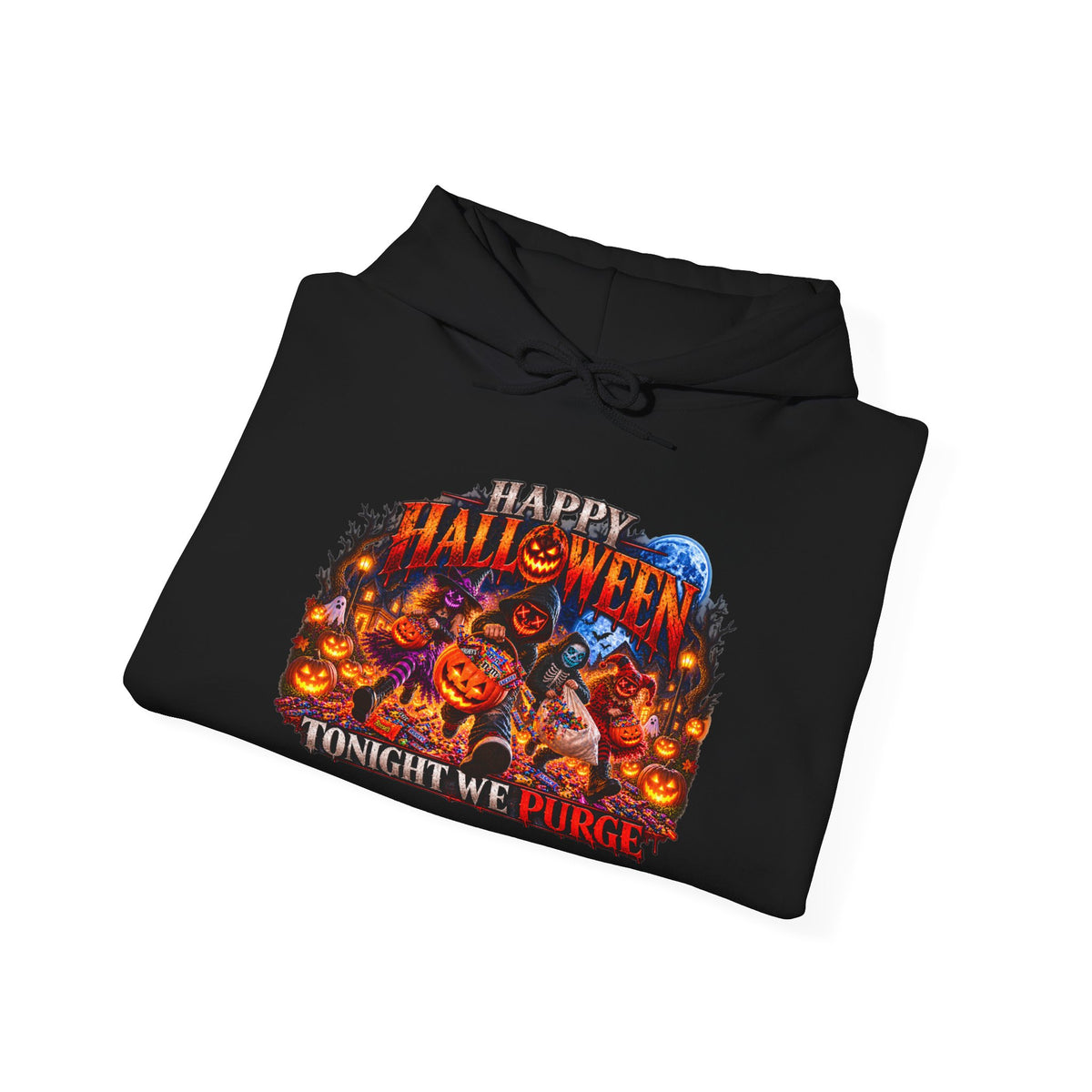 Halloween Tonight We Fright Hoodie